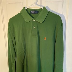 Men’s long sleeve polo